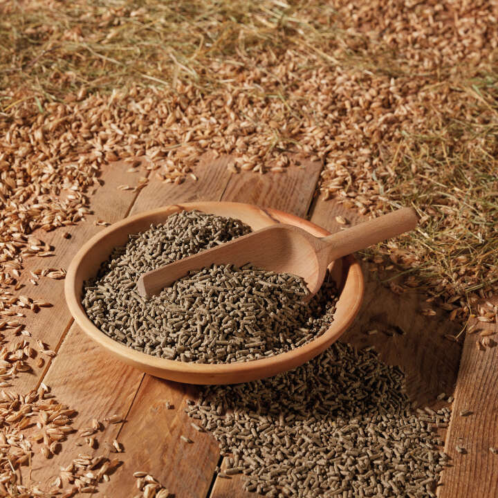 Landleben Freiland Legepellet